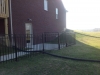 RAFS 4' Black Aluminum Fence with Arched gates