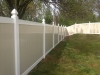 6' PVC Vinyl fence with French Gothic