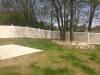 6' PVC Vinyl fence with French Gothic