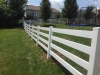 PVC 4 board fencing