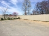 Commercial PVC Privacy fence Adobe color w/slide gate