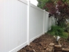 6'PVC Privacy with walk gate