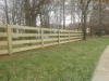 4board Kentucky board fence and gates with vinyl coated liner