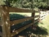 Horse fence double sided