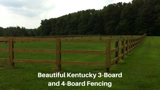 Burcor’s Kentucky 3- and 4-Board Fencing is Perfect for Horse Farms & Training Facilities, Corrals and Perimeter Fencing