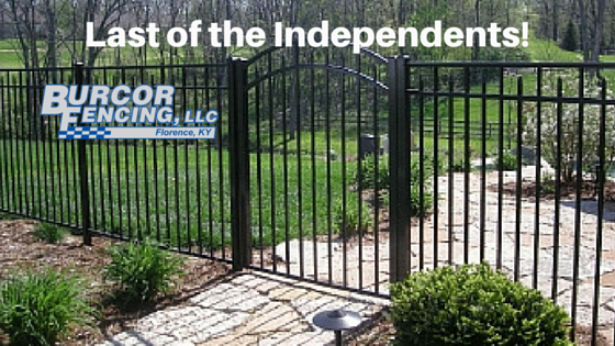 Burcor Fencing – “Last of the Independents” – Proud to Meet All of Your Fencing Needs